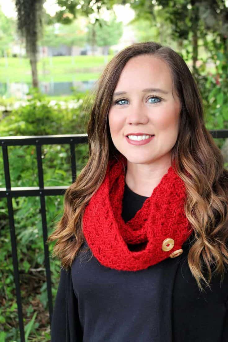 Crochet Infinity Scarf Free Pattern- Dallas Scarf
