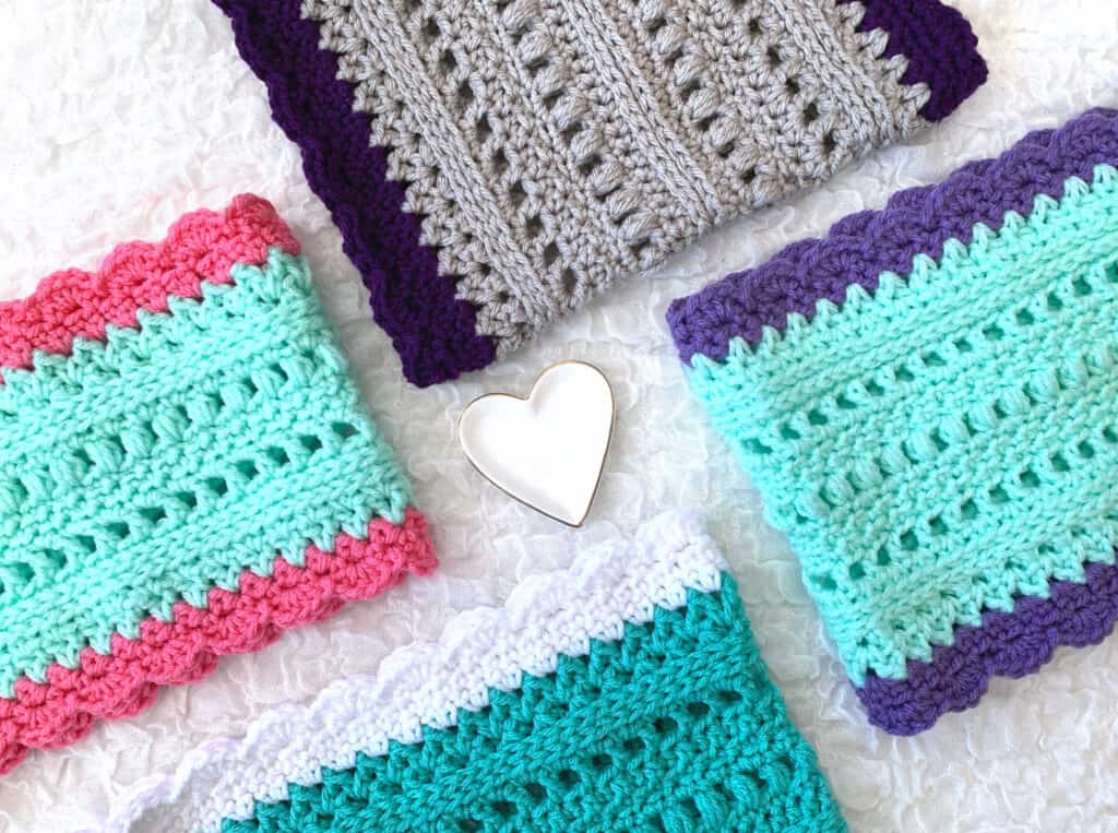 Textured crochet cowl pattern